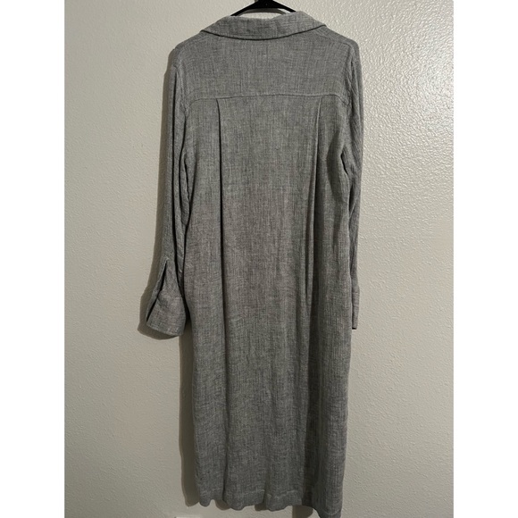 Zara Long Shirt/Dress in Grey - Picture 6 of 8